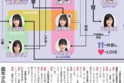 【乃木坂46】4期生の相関図はそろそろ最新のがほしいよな...