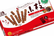 【悲報】森永製菓の「50倍小枝」、とんでもないことになる