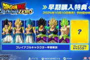 『ドラゴンボール Sparking！ ZERO』早期購入特典がこちら
