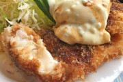 【画像】白身魚のフライを１番旨くする調味料（塩禁止）