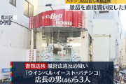 【昨年12月に自家買いで摘発】東京都荒川区の「ウインベル・イースト・パチンコ」が営業停止処分を受け6月2日から8月30日まで休業へ