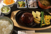 【画像】初見の定食屋のハンバーグ定食(980円)でこれが出てきたらどんな気持ちになる？