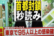 ◆速報◆東京都内本日の新たな感染者は95人超…最多記録更新