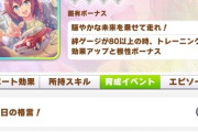 【ウマ娘】先行のインフレここに極まれり…まさか普通にこの性能で金2のイベ1は想定してないぞ。