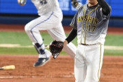 阪神・岩貞が痛恨の失点　投手の国吉に２点適時打　４回３失点自責２で降板