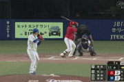 【中日対広島7回戦】広島、延長１１回に代打・松山が勝ち越しタイムリーツーベース！！！！！！！！！！！！！！！！