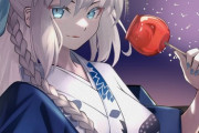 【FGO】浴衣のモルガン様イラスト！！　花火とモルガン様好きです！！