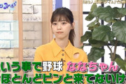 【悲報】西野七瀬さん、野球が何人でやるかわからない…【元乃木坂46】
