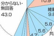 共同通信調査　「れいわ」「NHK党」「参政党」議席獲得か　社民は０　  ★3  [6/24]