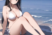 【画像】乃木坂46エース、井上和が純白ビキニ姿を披露！下半身の美しさがヤバすぎる件