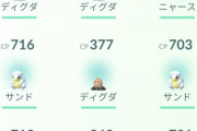 【ポケモンGO】今イベント中「7キロ卵からリオル」出た奴居る？サンドとディグダしか出ない…！