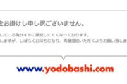 ヨドバシドットコム､繋がらない