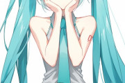 【画像】初音ミクさんもはや脱がなくても抜ける模様