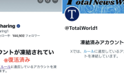 【SNS浄化】Xの大手デマ陰謀論垢２つが凍結される（※のちに片方復活）