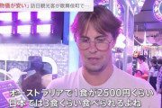 オーストラリア人「日本は物価が安い。2500円で3食食べられるよ」