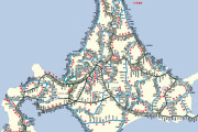 【画像】北海道の路線図がすごすぎる