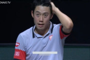 【悲報】錦織さん、早速心臓に悪い試合をしてしまう…。ええんか…。