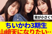 【櫻坂46】ちいかわ3期生、山﨑天に憧れている模様…