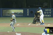 【巨人対ヤクルト11回戦】中日、初回2アウト二塁からカリステのタイムリーツーベースで先制！！！！！