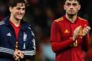 【スペイン代表】ピャニッチがペドリとガビを称賛「特別な選手になる」