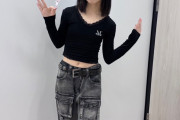 【画像】井上はるさん、私服で腹出しwwwww