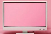 パソコンの画面がピンク掛かってる