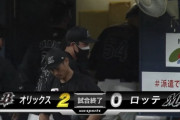 11月11日　オリックス２－０ロッテ　先発美馬が好投見せるも降板直後に手痛い失点…打線は2日連続貧打が続き2試合連続完封負け…