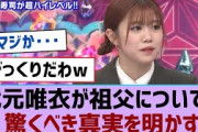 【櫻坂46】武元唯衣が祖父についての驚くべき真実を明かす【そこ曲がったら櫻坂・櫻坂46】
