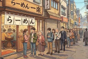 ラーメンって行列に並んでまで食いたいもんか？