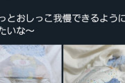 高校生まんさん「見て！1回のおしっこでオムツパンパンにしたよ！」