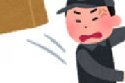 【画像】 配達業者、大きい荷物を激しく強引に押し込むｗｗ 告発画像に絶句