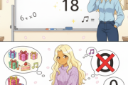【悲報】6+6+6+6×0の計算、男性脳・女性脳でまったく違う計算結果になると話題に😭