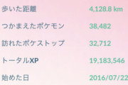 【ポケモンGO】歩いた総距離「120万キロ」←こんなの見たけど可能なのか？