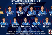 【日本代表】W杯アジア2次予選モンゴル戦のスタメン発表！