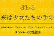 【SKE48】俺もそうだけどティーンズ推しじゃなければモバイル票とDMM票とFC票とセブンネットへのお布施で買ったCD3枚の計6票ってとこでしょ