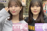 【乃木坂46】岩本蓮加と柴田柚菜、ちょっと珍しい組み合わせかも！？
