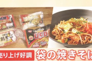 袋の焼きそば、売り上げ急増w