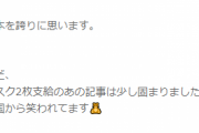 【悲報】留学中の声優「マスク2枚支給のあの記事、他国から笑われてます」