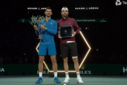 ジョコビッチが復活のディミトロフ下しパリマスターズ優勝！！マスターズ40勝目！！