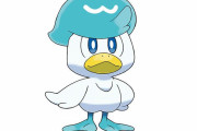 ポケモンSV御三家「クワッス」最終進化予想イラストがカッコよすぎる