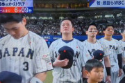 【動画】野球プレミア12の日本代表選手、国歌演奏中にカメラ目線　ネットで非難殺到「恥ずかしい」「ただ不愉快」