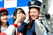 【乃木坂46】バイチューの巨大耳に帽子を小突かれる梅澤美波が可愛いwww
