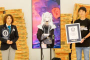 ホロライブ・獅白ぼたんがギネス世界記録達成！！ 食品アートの個数記録を3倍更新