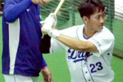 中日 福留孝介さん二軍で若手野手に熱血指導