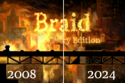 『Braid：Anniversary Edition』2024年4月30日に発売決定！時間を巻き戻しながらストーリーを進めるパズルゲーム、2008年発売時との比較動画も