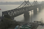 中国、北朝鮮間で貨物列車運行　約１年半ぶりに確認