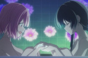 【画像】百合アニメ「わたなれ」、風呂にキス…また一人堕としちまったか