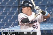 村上宗隆(20) .400 1本 4打点 OPS.1.167