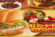 マクドナルド、新バーガー「N.Y.バーガーシリーズ」、明日から発売