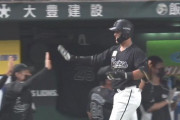 ロッテ山口航輝(22) .260(250-65) 10本 40打点 OPS.744